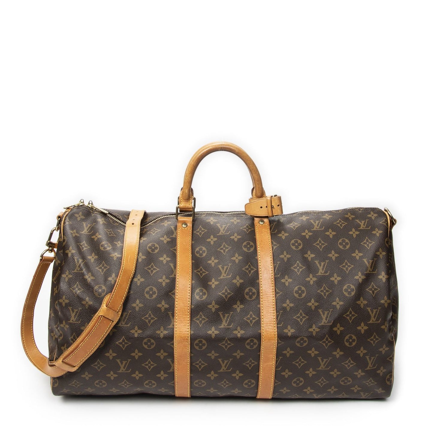 Louis Vuitton Keepall Bandouliere Brown Monogram Canvas