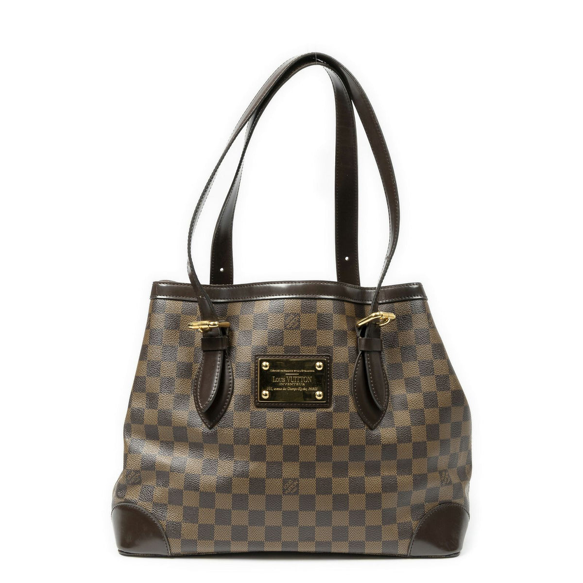 Louis Vuitton Hampstead Brown Damier Ebene Tote