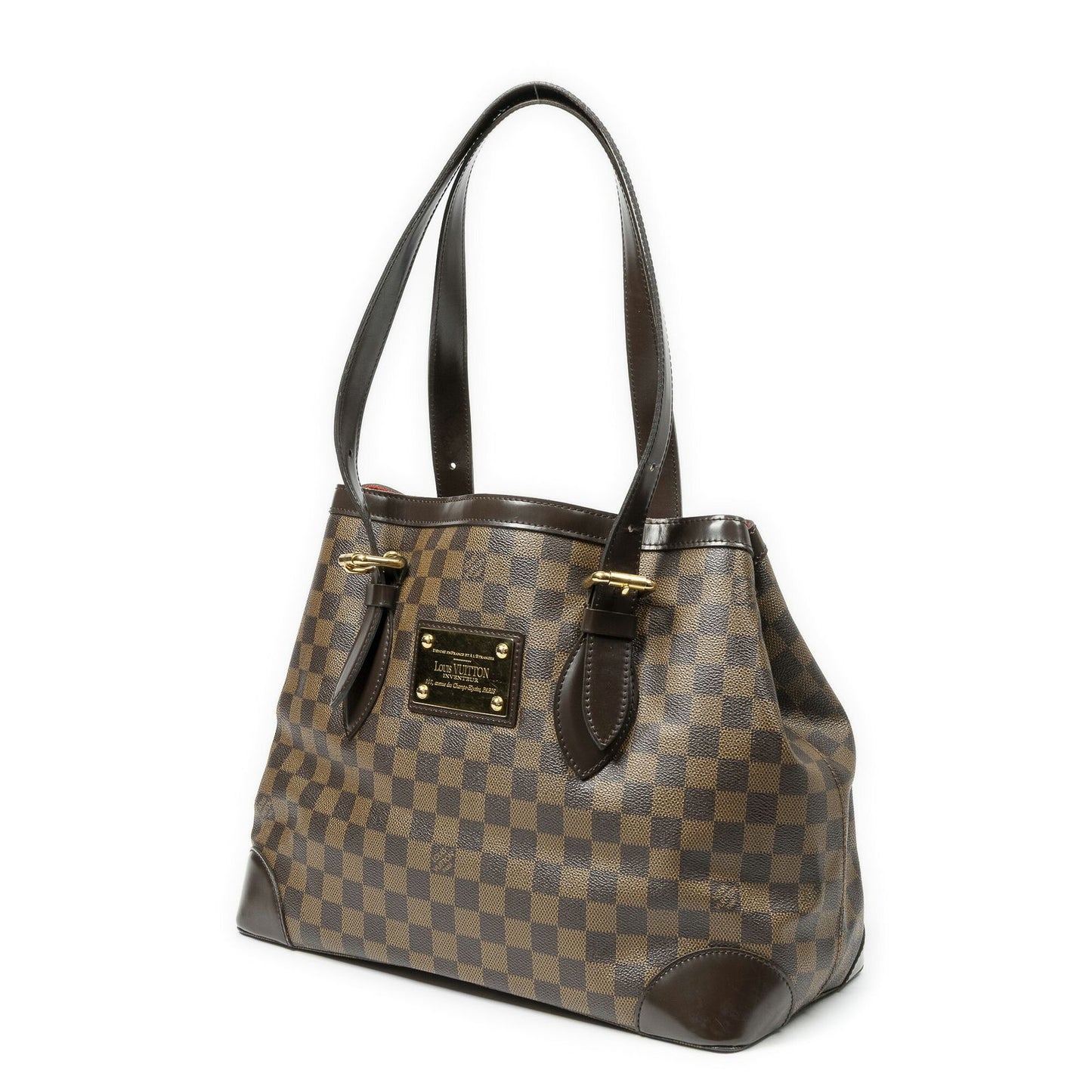 Louis Vuitton Hampstead Brown Damier Ebene Tote — view 2