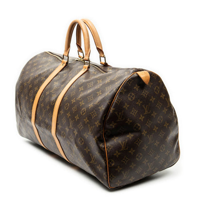 Louis Vuitton Keepall Brown Monogram Canvas — view 2