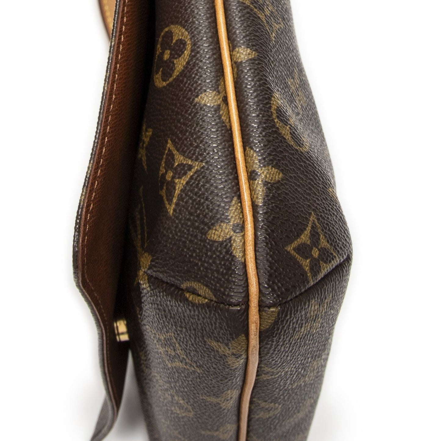 Louis Vuitton Musette Tango Brown Monogram Canvas Crossbody — view 8
