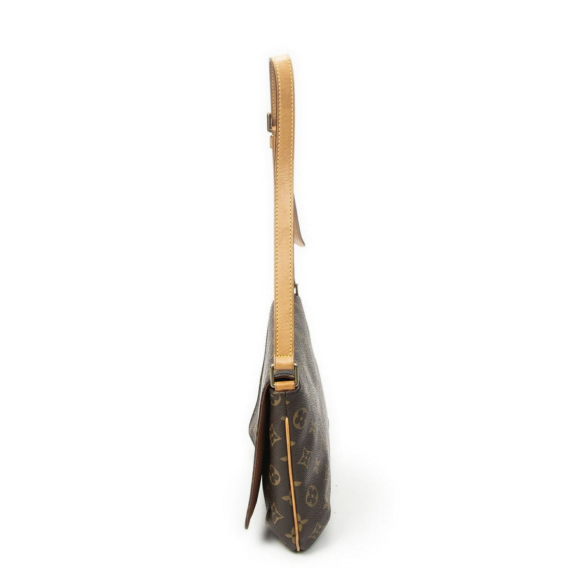 Louis Vuitton Musette Tango Brown Monogram Canvas Crossbody — view 3