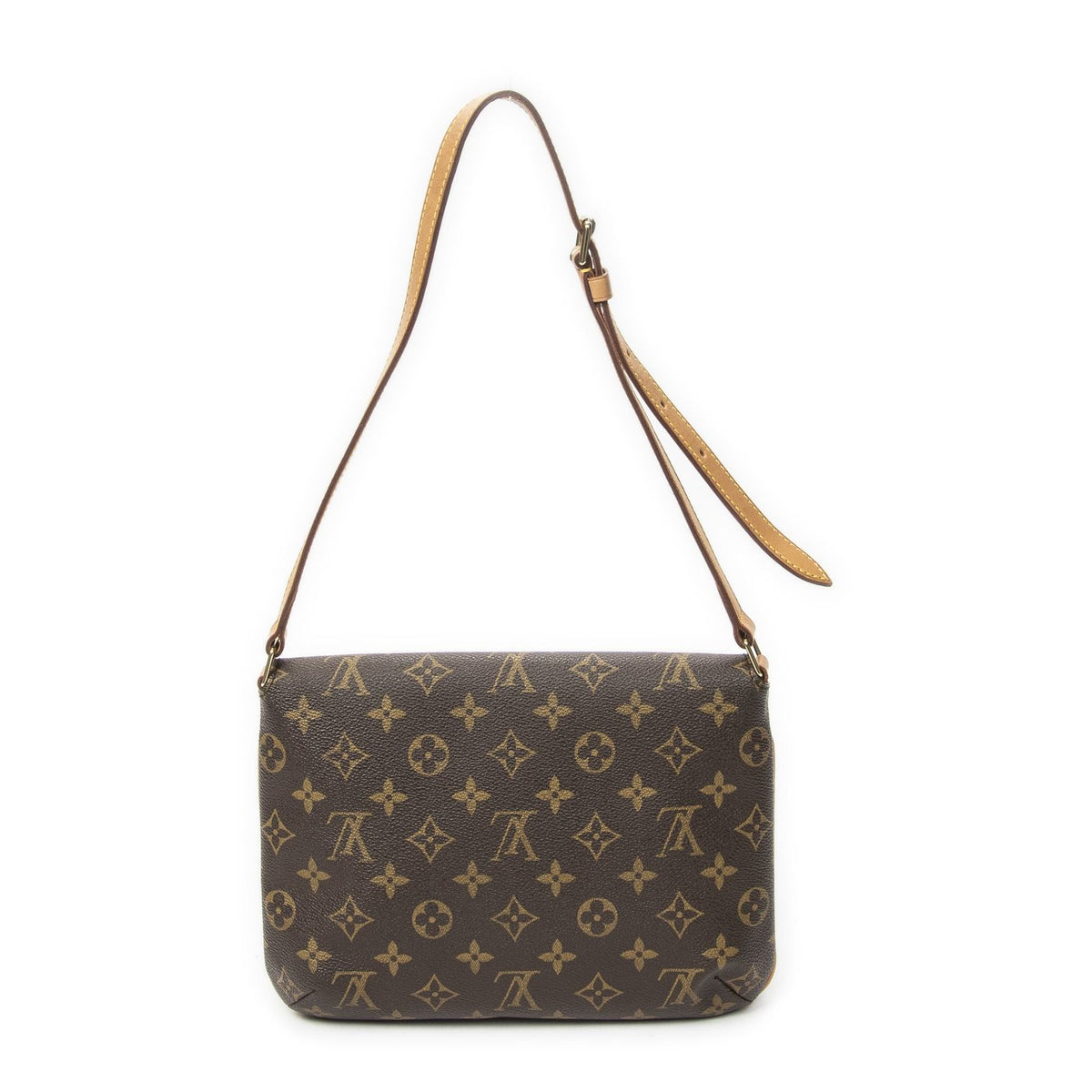 Louis Vuitton Musette Tango Brown Monogram Canvas Crossbody — view 5