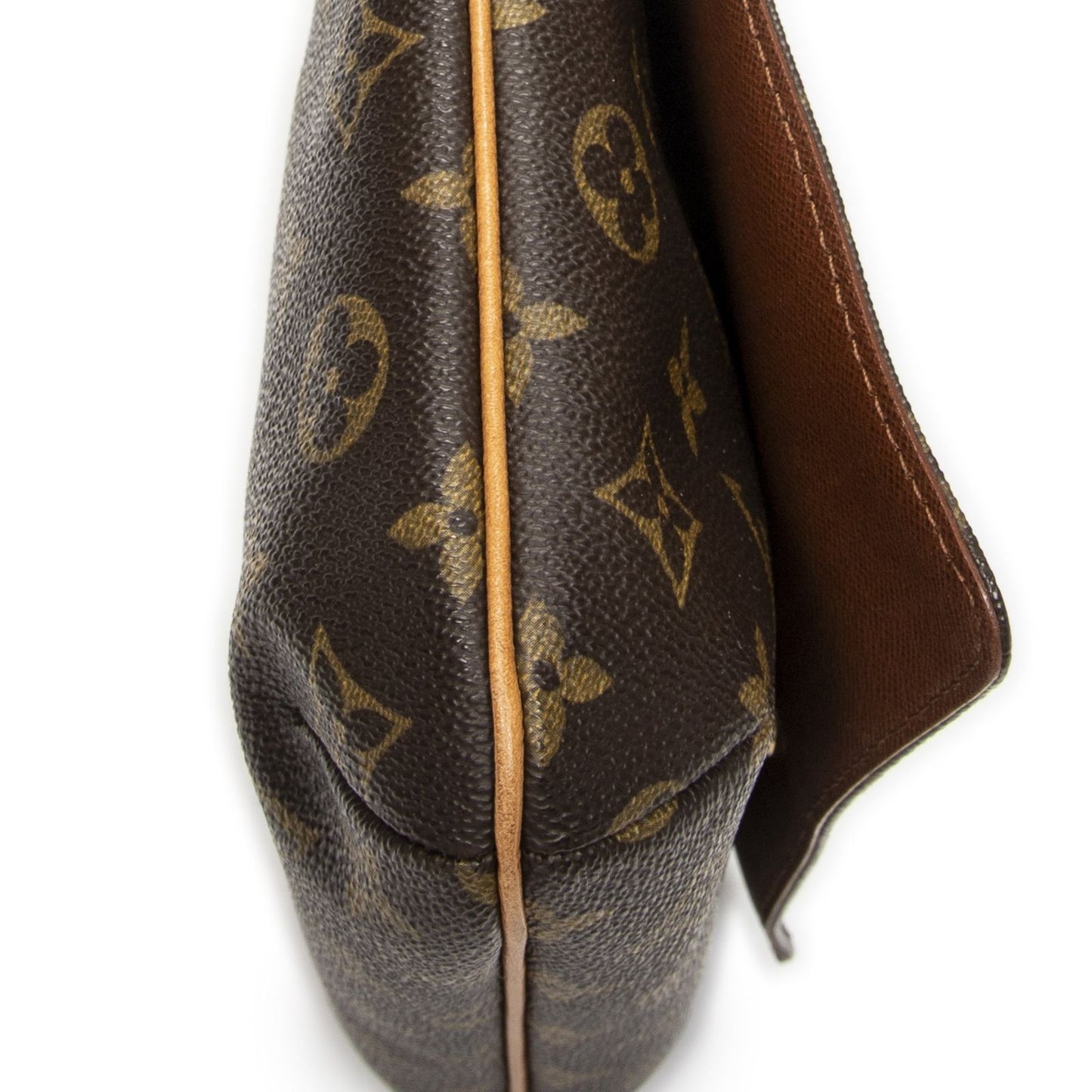 Louis Vuitton Musette Tango Brown Monogram Canvas Crossbody — view 7