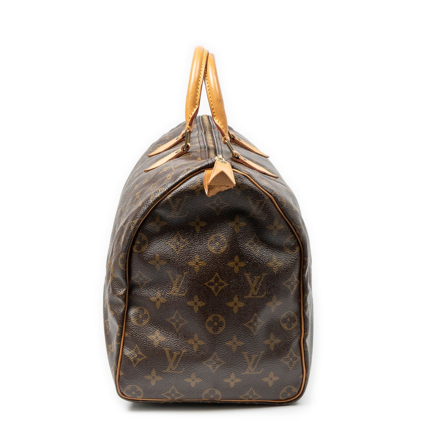 Louis Vuitton Speedy Brown Monogram Canvas Handbag — view 3