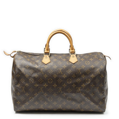 Louis Vuitton Speedy Brown Monogram Canvas Handbag — view 5