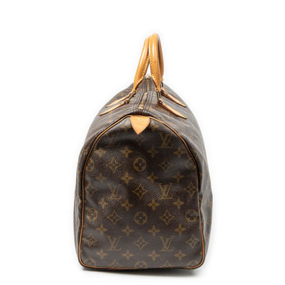 Louis Vuitton Speedy Brown Monogram Canvas Handbag — view 4