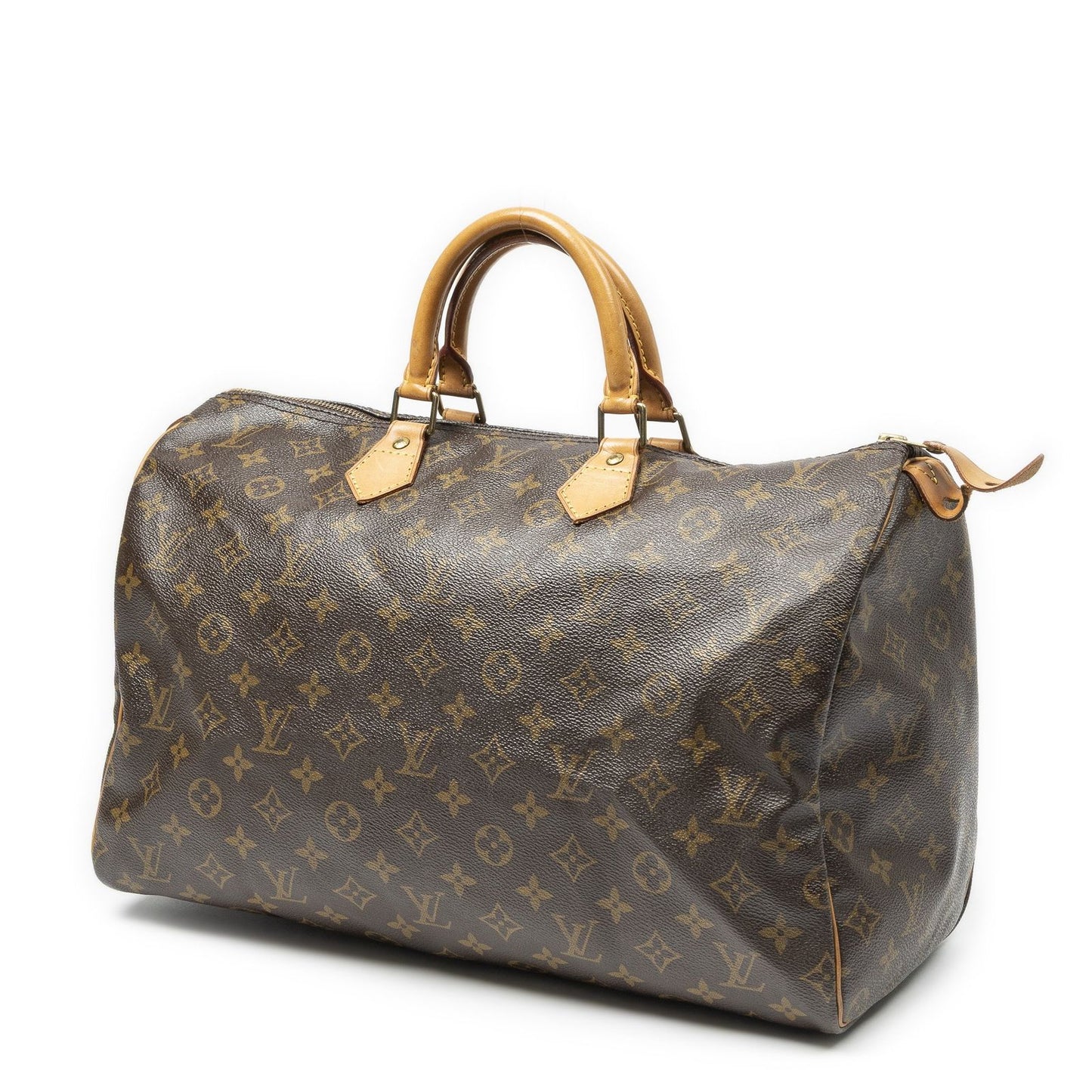 Louis Vuitton Speedy Brown Monogram Canvas Handbag — view 2