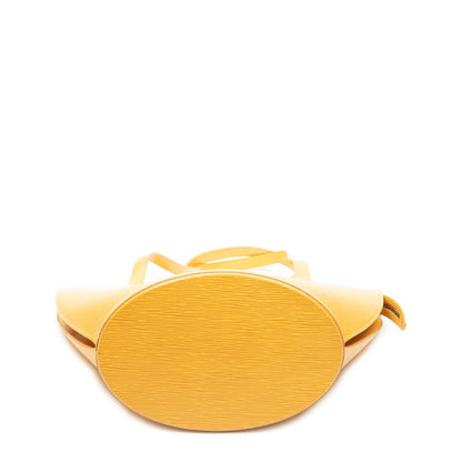 Louis Vuitton Saint Jacques Shopping Yellow Shoulder Bag Epi — view 6