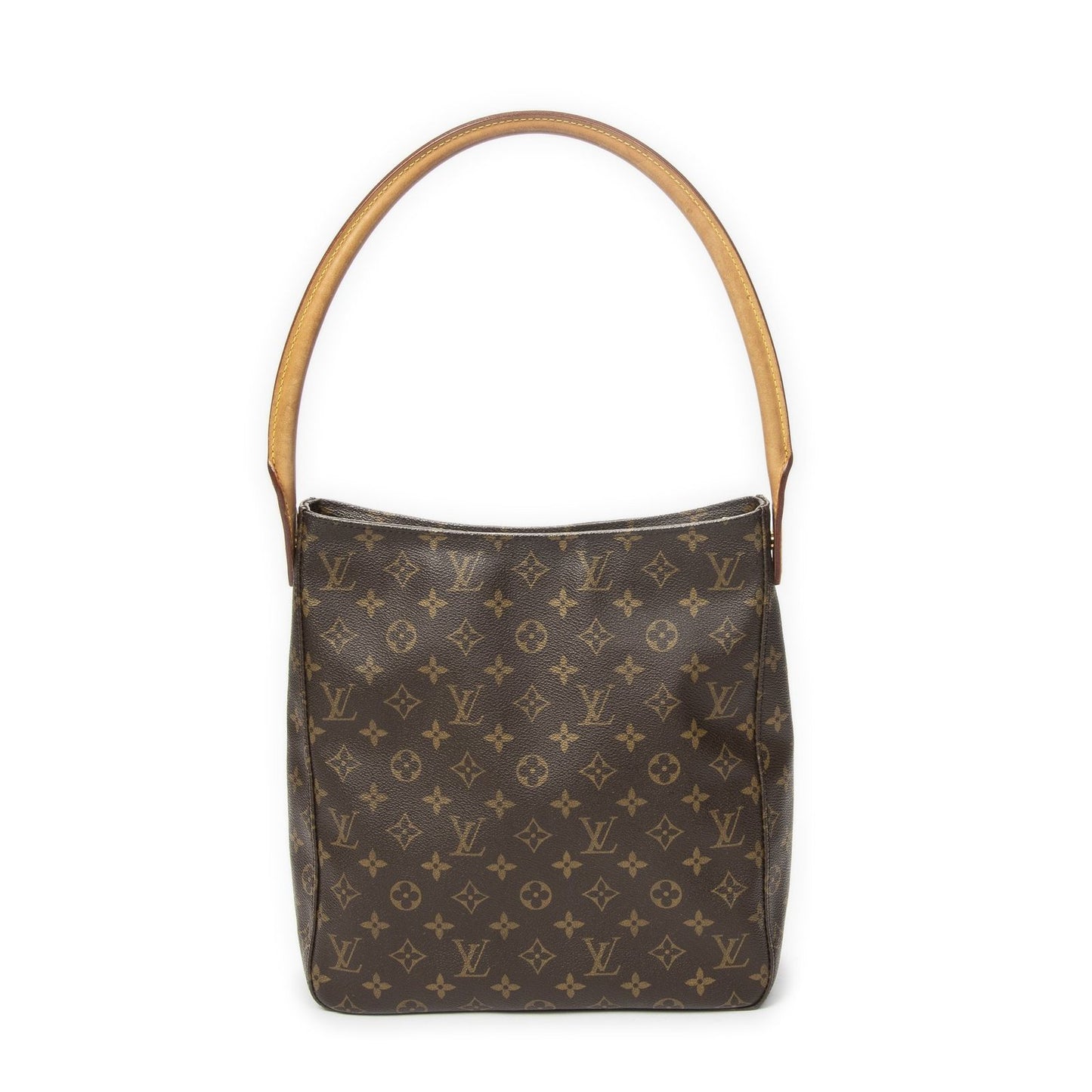 Louis Vuitton Looping Brown Monogram Canvas Shoulder Bag — view 5