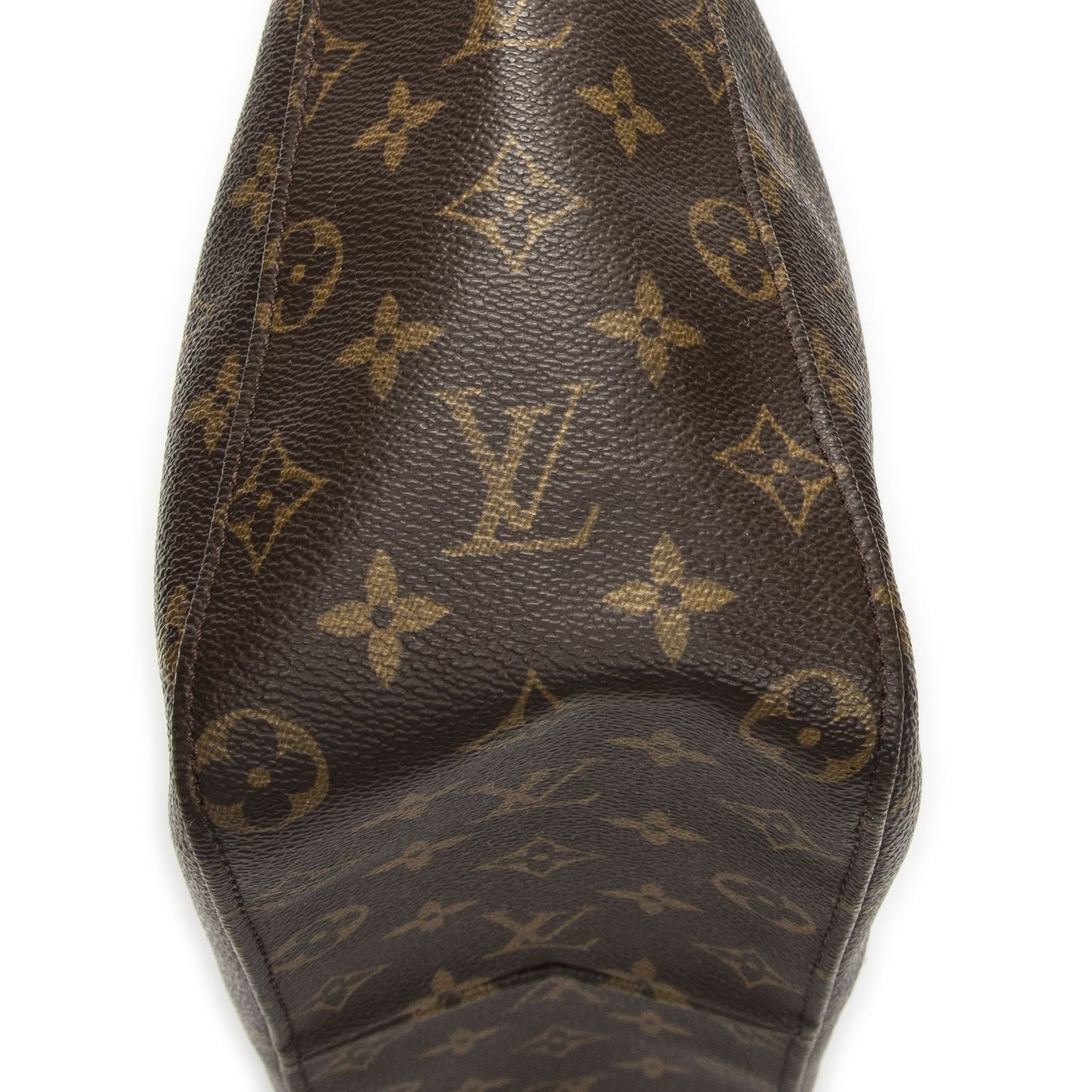 Louis Vuitton Looping Brown Monogram Canvas Shoulder Bag — view 7