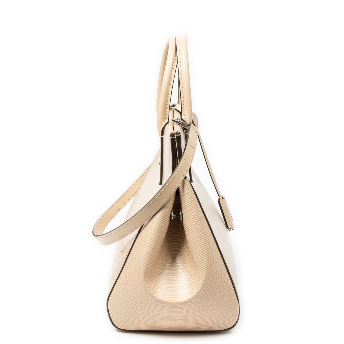 Louis Vuitton Marilyn Beige Epi Handbag — view 4