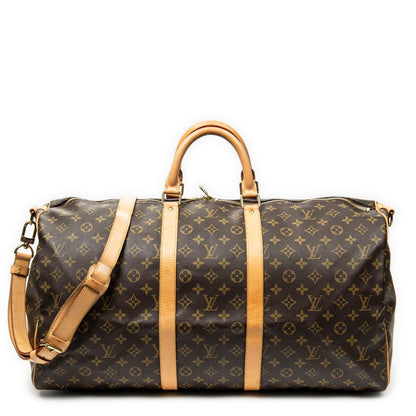 Louis Vuitton Keepall Bandouliere Brown Monogram Canvas
