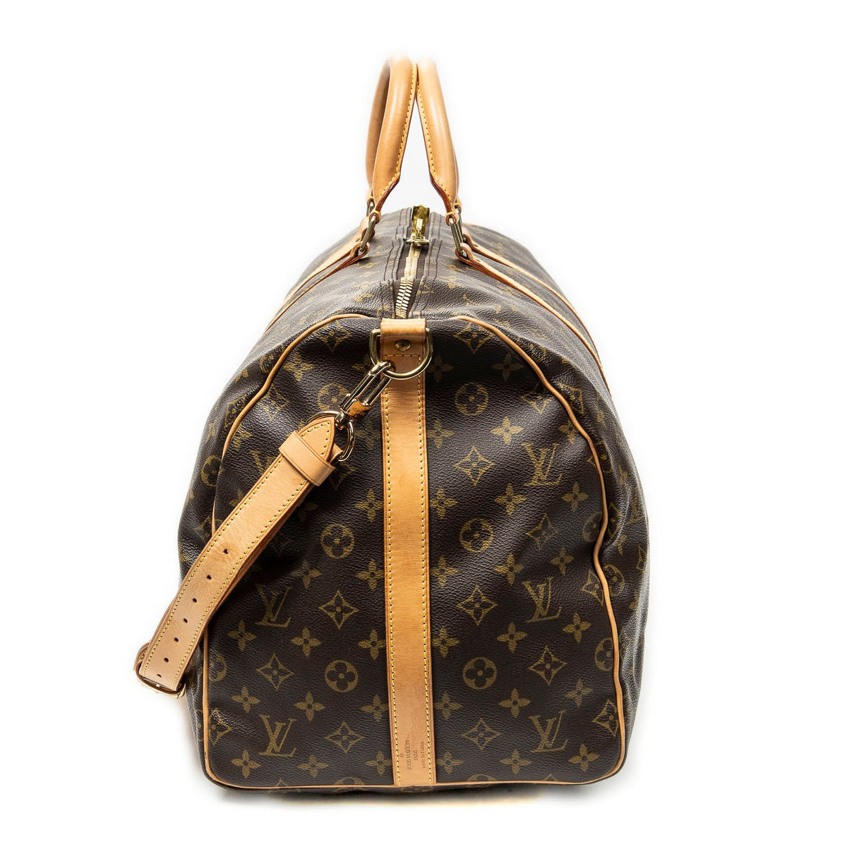 Louis Vuitton Keepall Bandouliere Brown Monogram Canvas — view 4