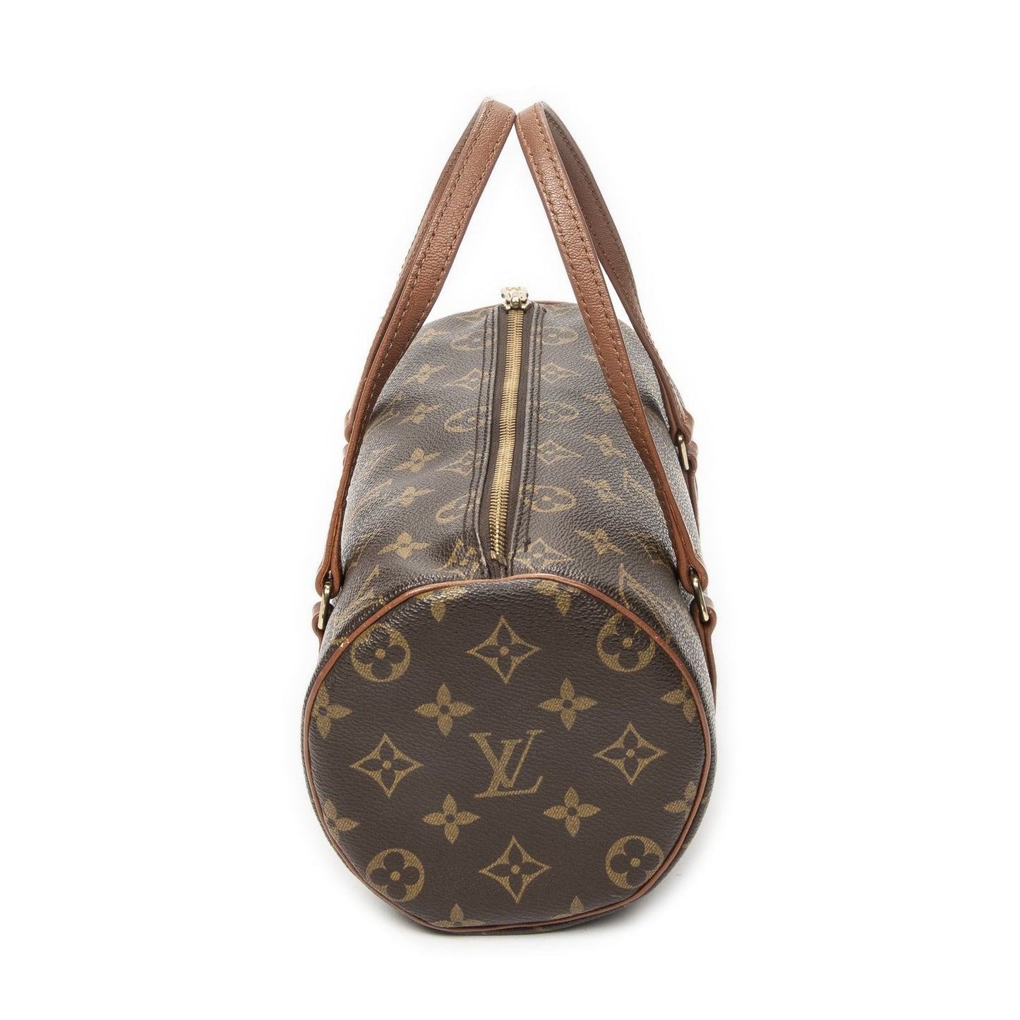 Louis Vuitton Papillon Brown Monogram Canvas Handbag — view 3