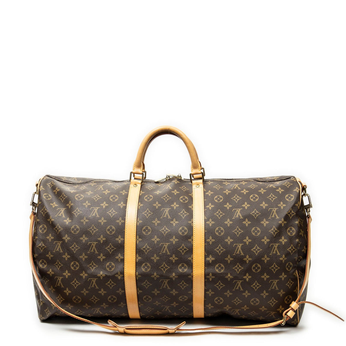 Louis Vuitton Keepall Bandouliere Brown Monogram Canvas — view 5