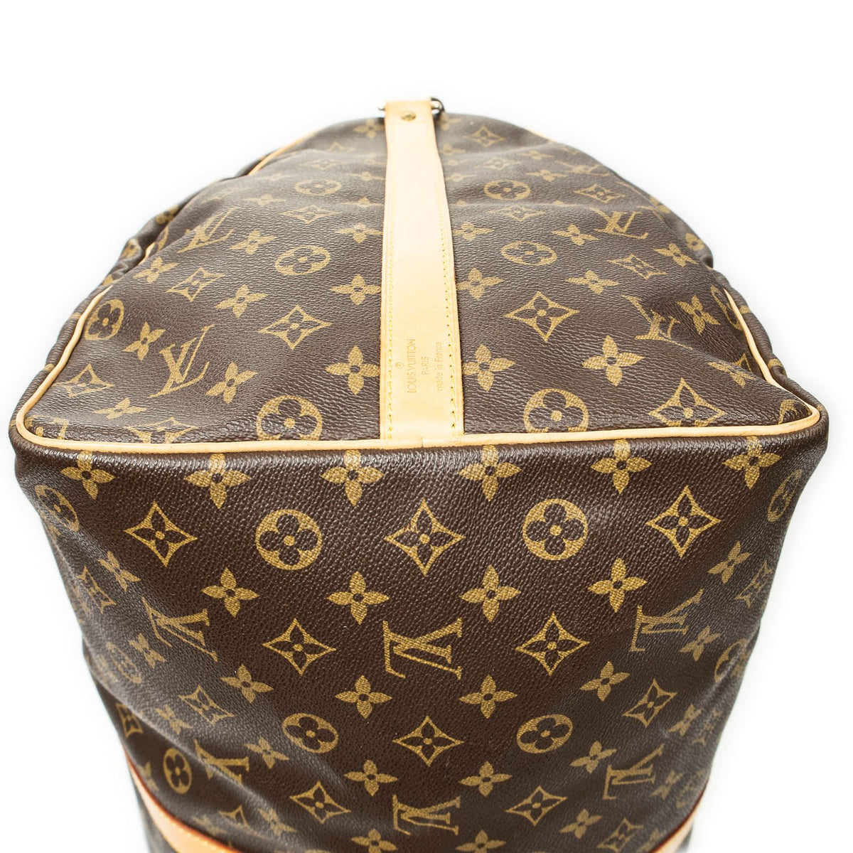 Louis Vuitton Keepall Bandouliere Brown Monogram Canvas — view 8