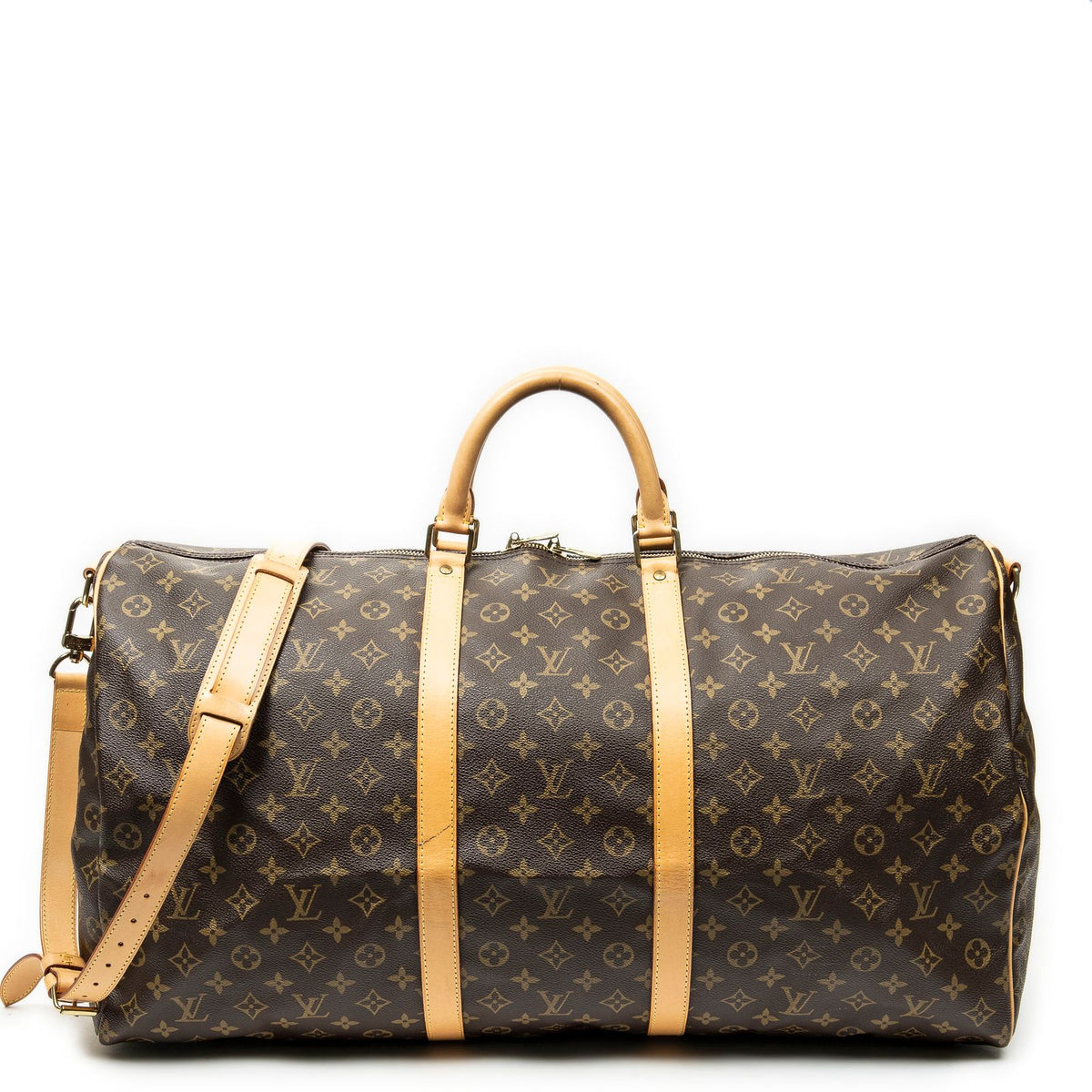 Louis Vuitton Keepall Bandouliere Brown Monogram Canvas