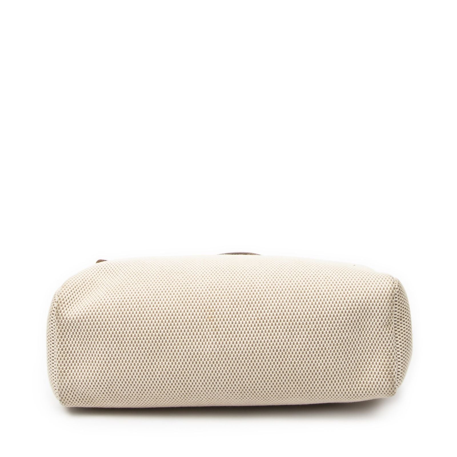 Hermes Herbag 2 in Brown Toile Gmab Handbag — view 6
