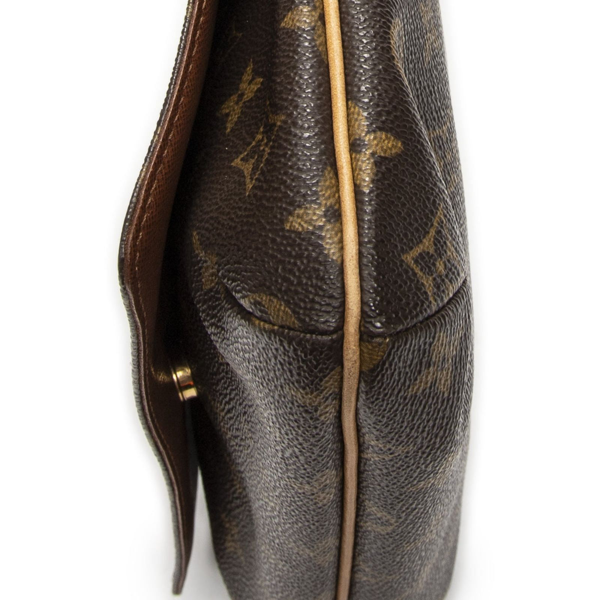 Louis Vuitton Musette Tango Brown Monogram Canvas Crossbody — view 8