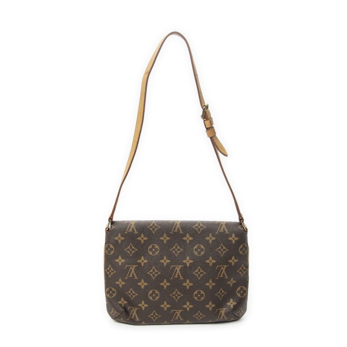 Louis Vuitton Musette Tango Brown Monogram Canvas Crossbody — view 5