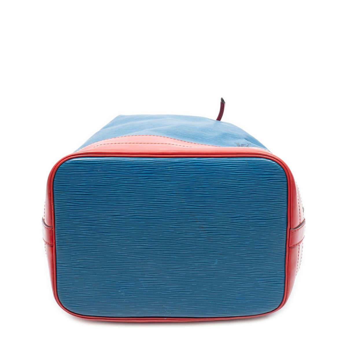 Louis Vuitton Noe Tricolor Blue Red Green Epi Bucket Bag — view 6