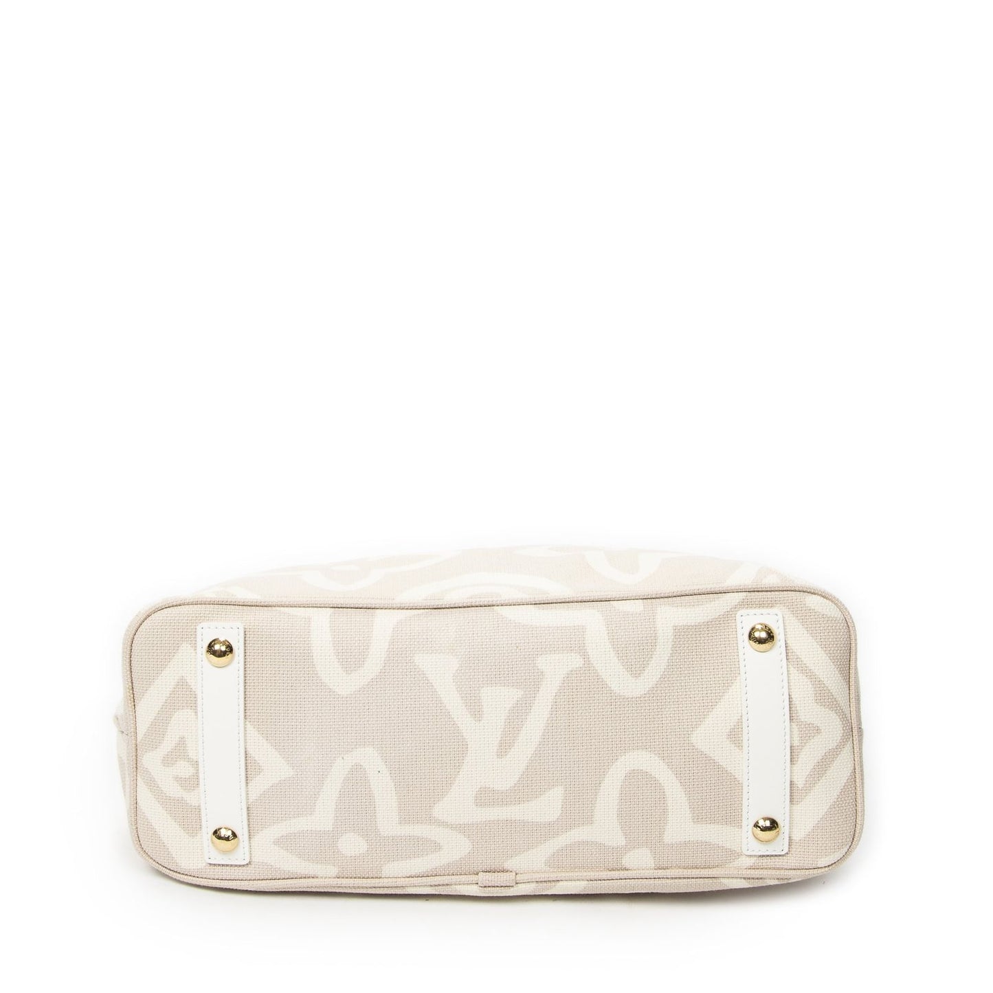 Louis Vuitton Tahitienne Cabas Beige Monogram Shoulder Bag — view 6