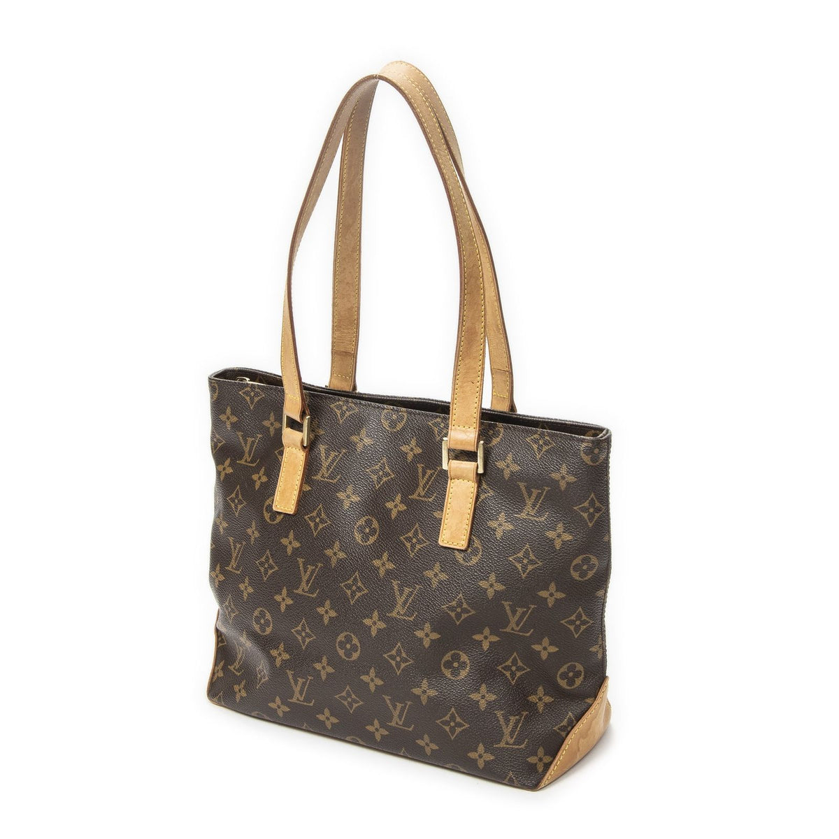 Louis Vuitton Cabas Piano Brown Monogram Canvas Tote — view 2