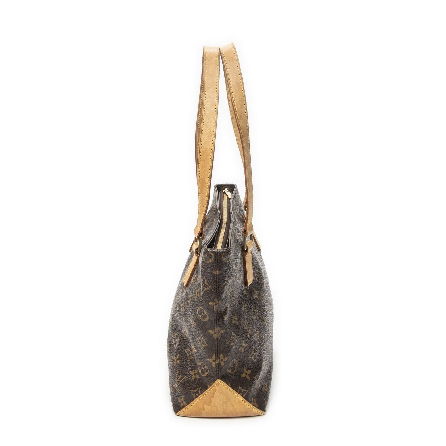 Louis Vuitton Cabas Piano Brown Monogram Canvas Tote — view 3