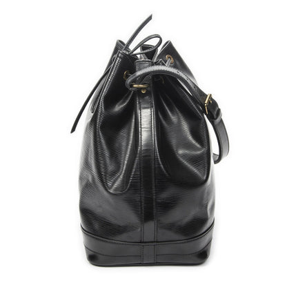 Louis Vuitton Noe Black Epi Bucket Bag — view 3