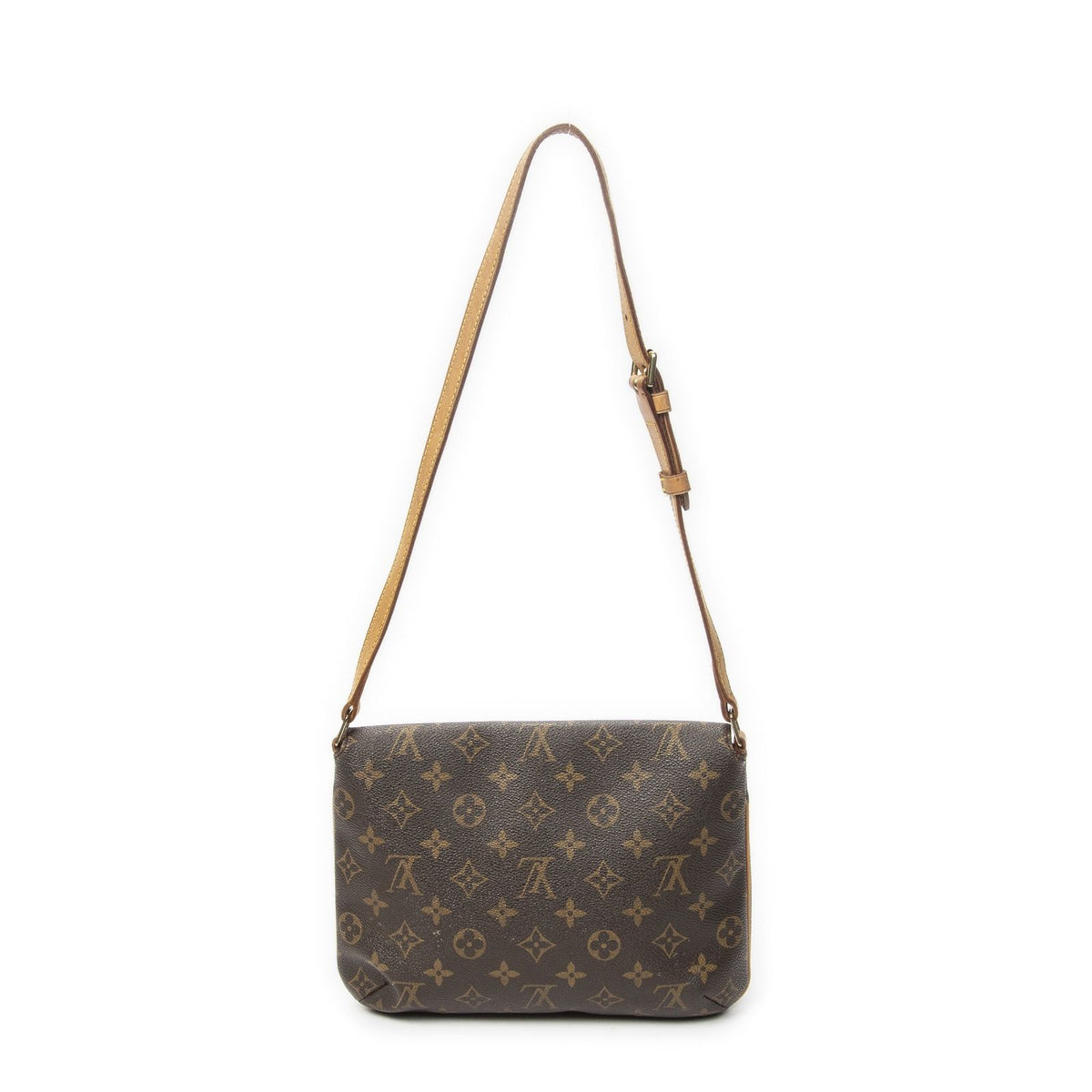 Louis Vuitton Musette Tango Brown Monogram Canvas Crossbody — view 5