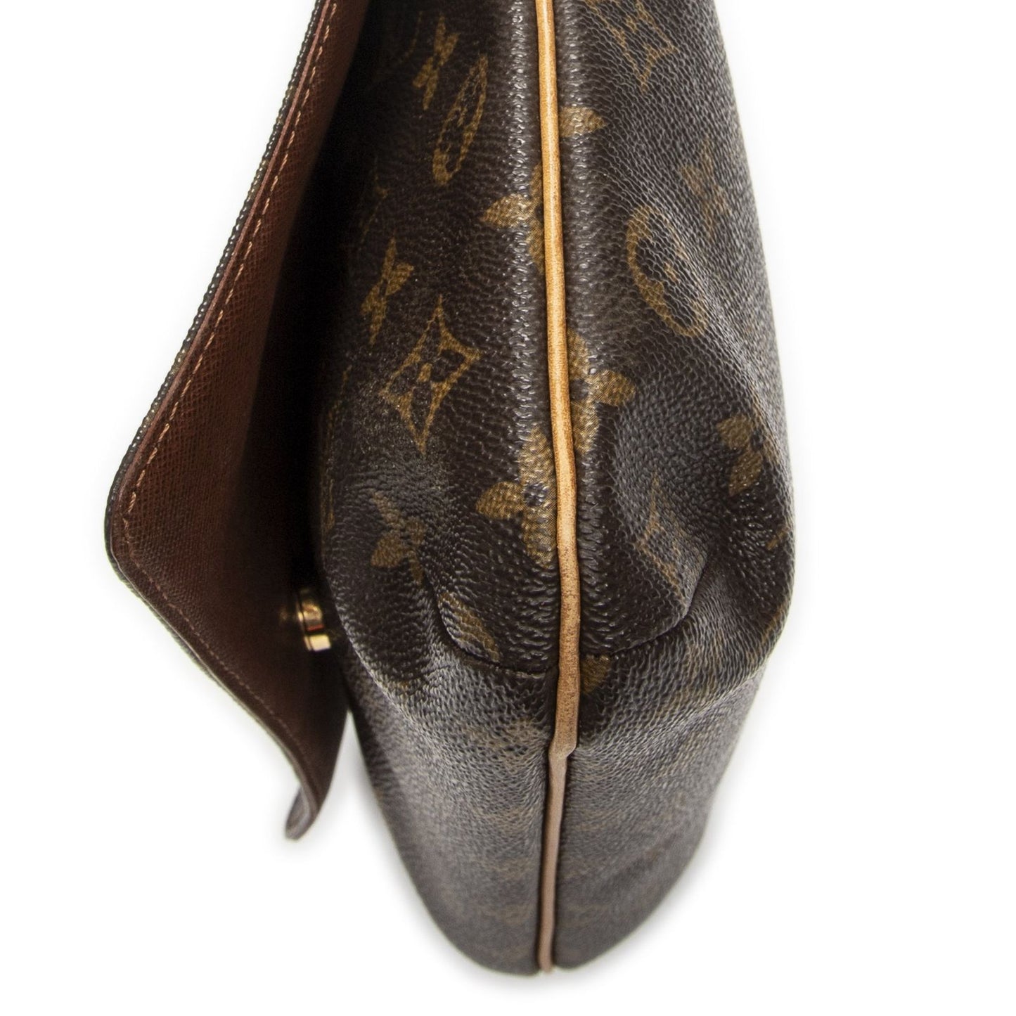 Louis Vuitton Musette Tango Brown Monogram Canvas Crossbody — view 8
