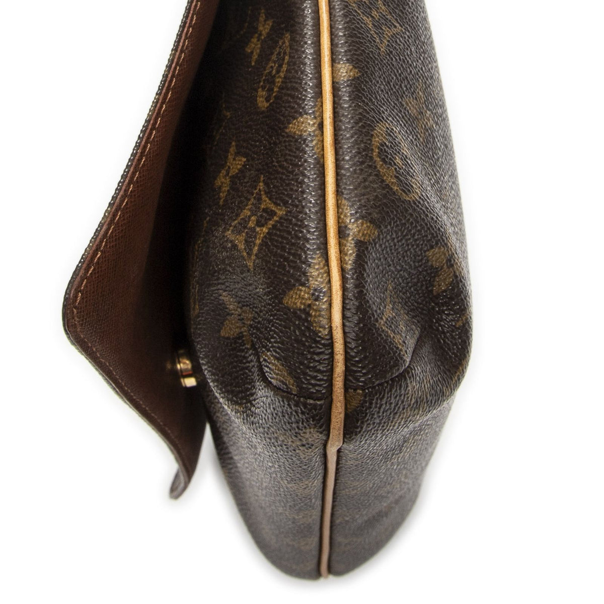 Louis Vuitton Musette Tango Brown Monogram Canvas Crossbody — view 8