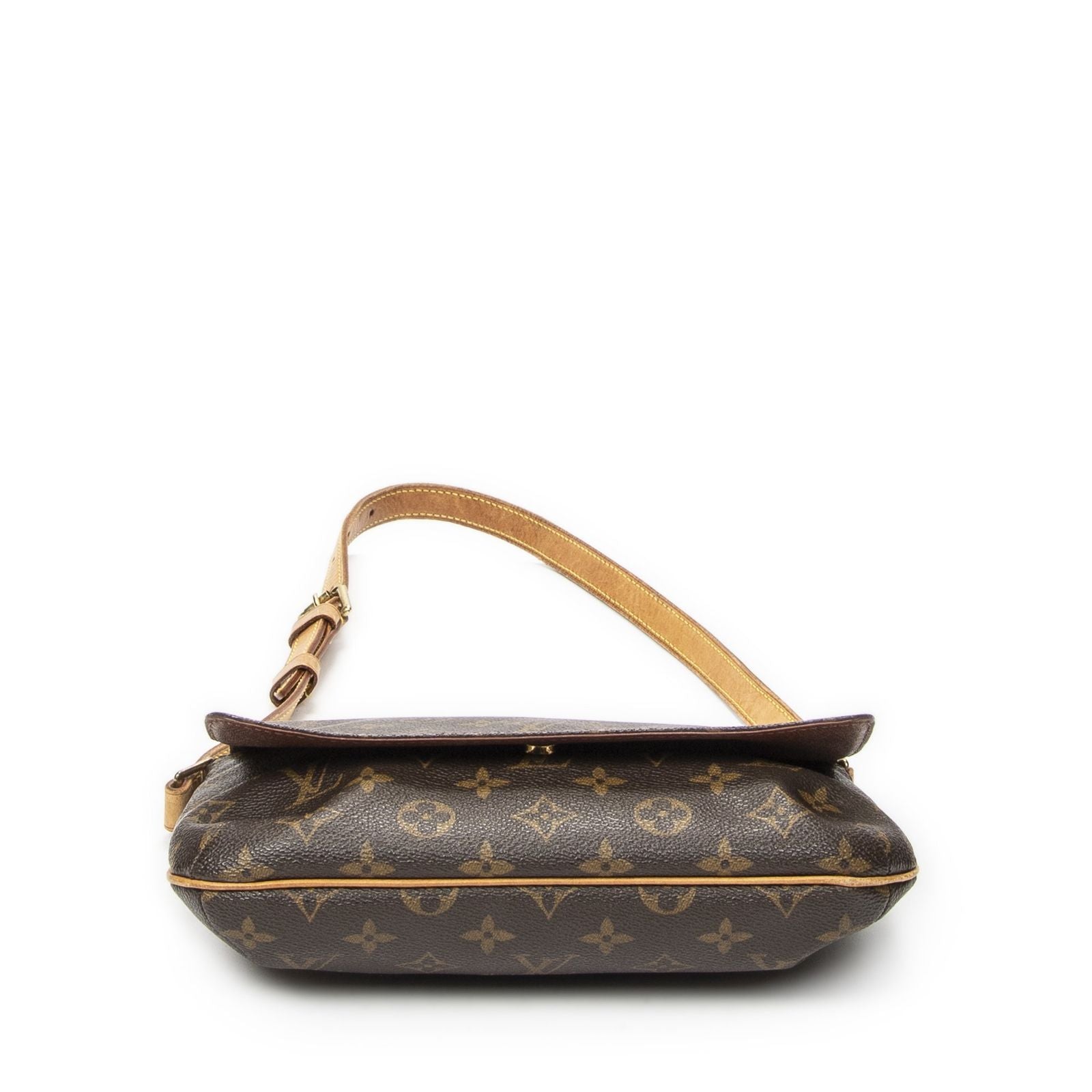 Louis Vuitton Musette Tango Brown Monogram Canvas Crossbody — view 6