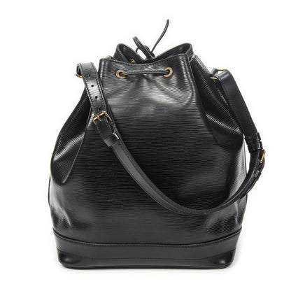 Louis Vuitton Noe Black Epi Bucket Bag — view 5