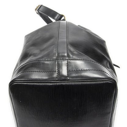 Louis Vuitton Noe Black Epi Bucket Bag — view 7