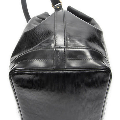 Louis Vuitton Noe Black Epi Bucket Bag — view 8