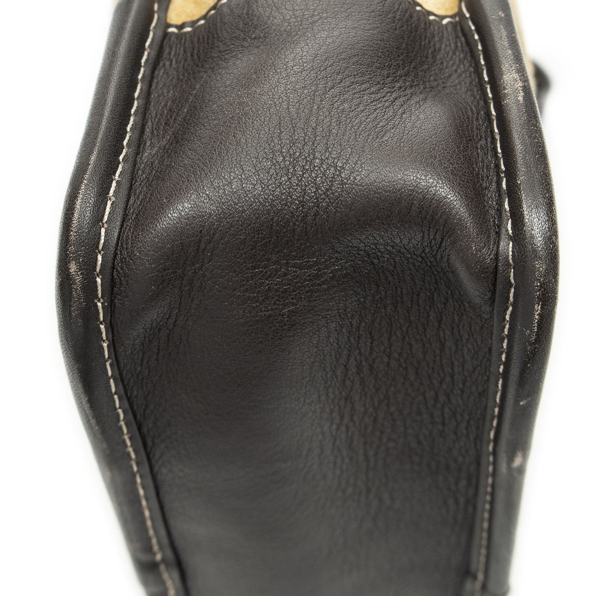 Loewe Anagram Vertical Messenger Tan Brown Suede Leather — view 7