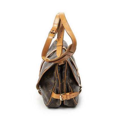 Louis Vuitton Saumur Brown Monogram Canvas Crossbody — view 4