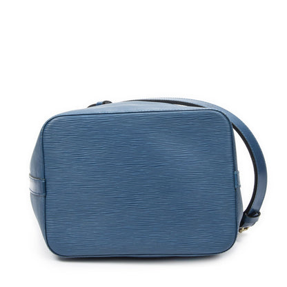 Louis Vuitton Noe Blue Epi Bucket Bag — view 6