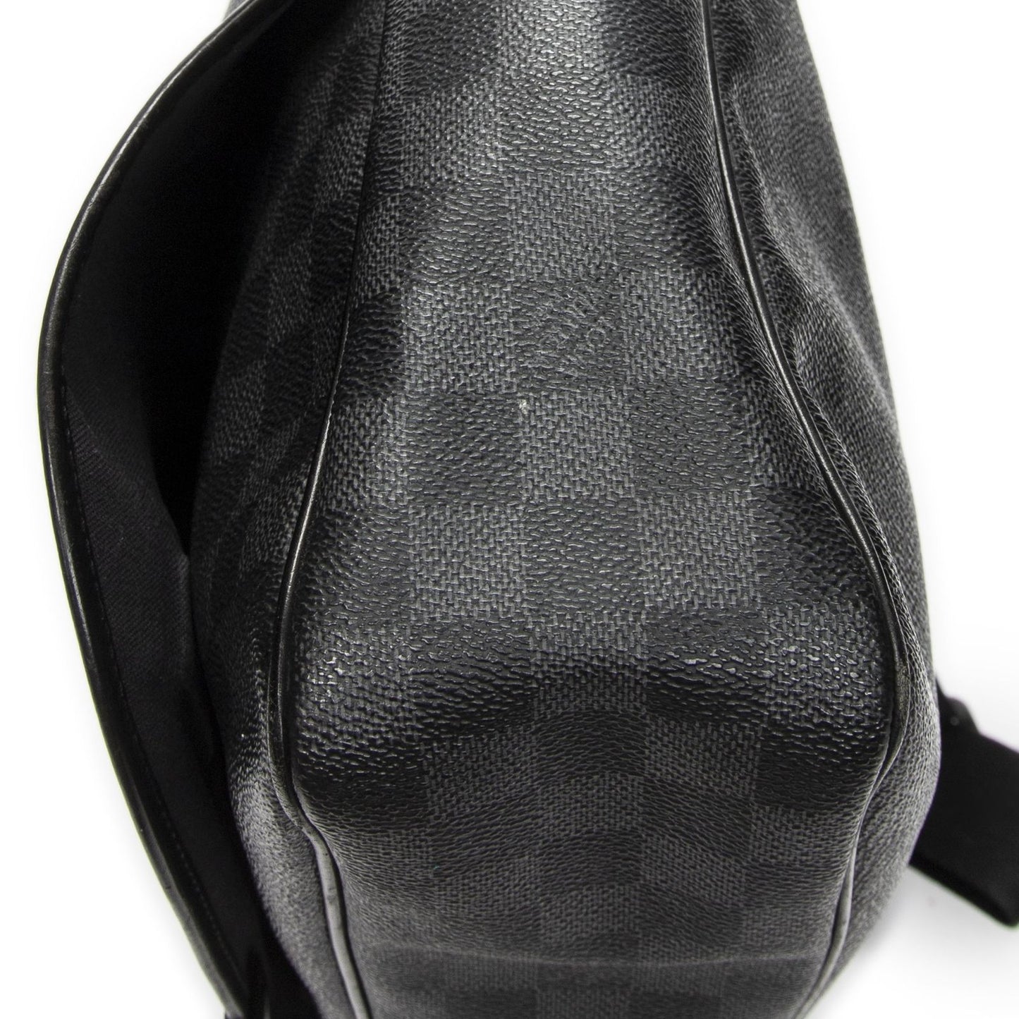 Louis Vuitton Daniel Black Gray Damier Graphite Shoulder Bag — view 8