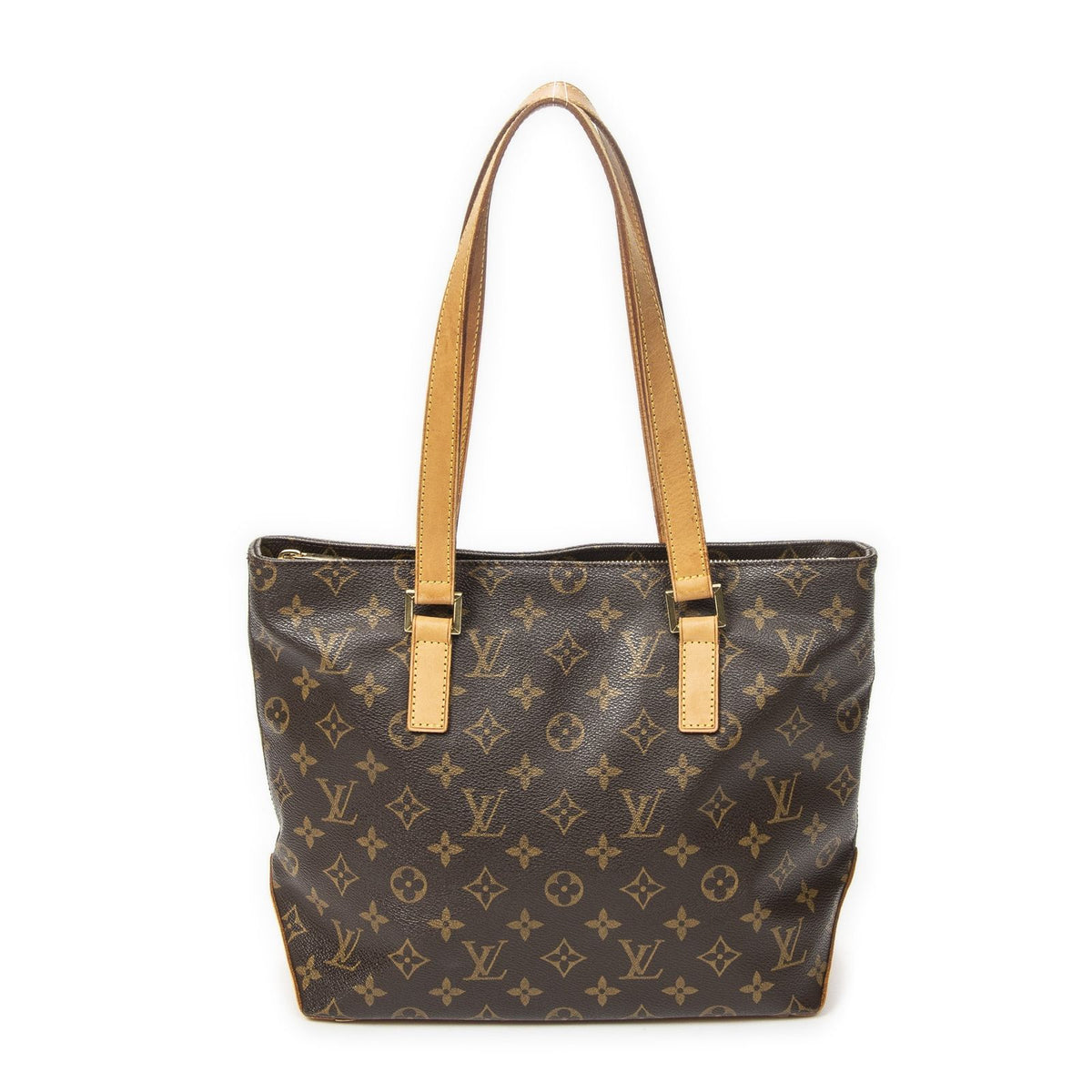 Louis Vuitton Cabas Piano Brown Monogram Canvas Tote