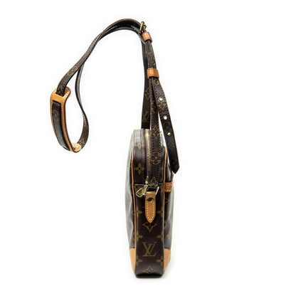 Louis Vuitton Danube Brown Monogram Canvas Crossbody — view 4