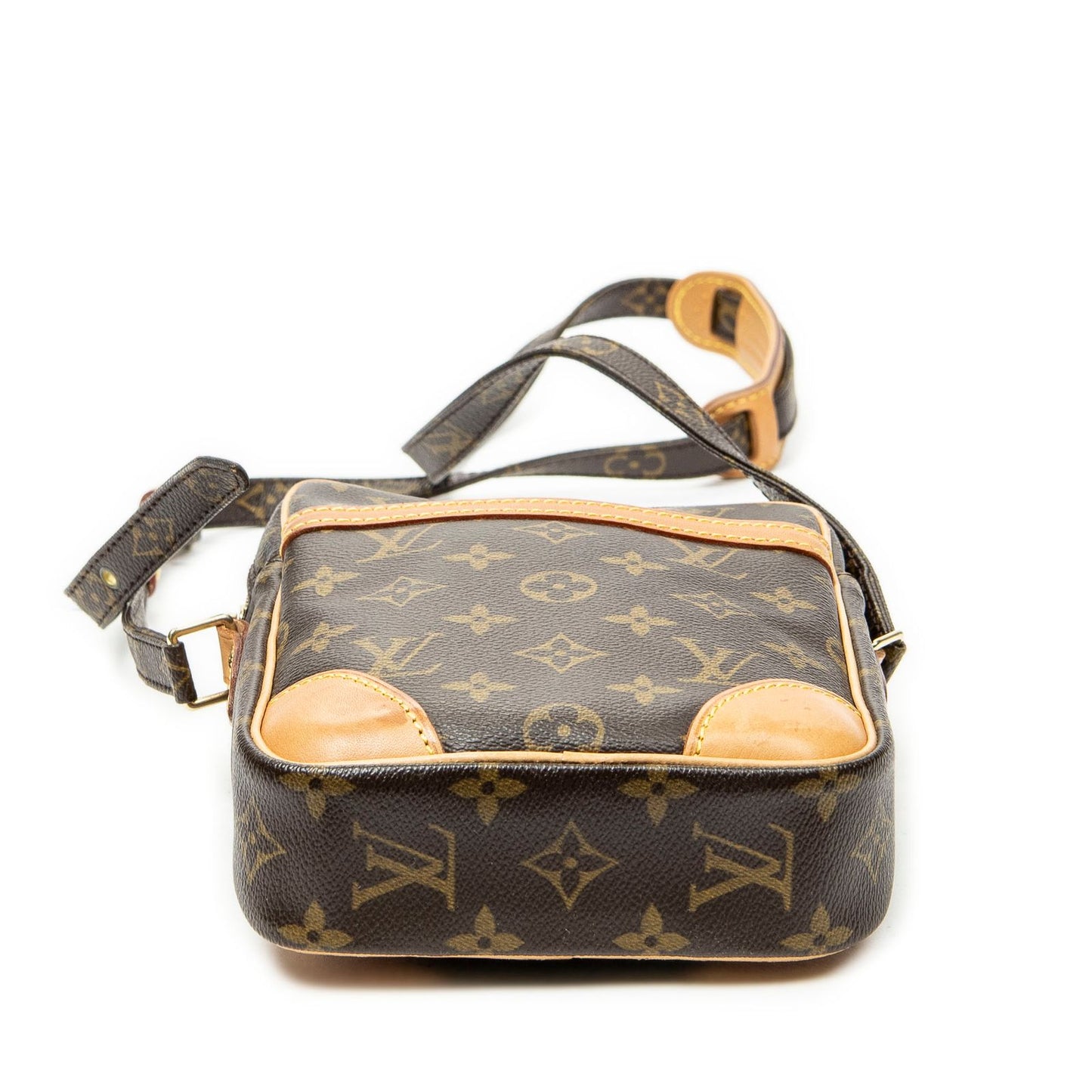 Louis Vuitton Danube Brown Monogram Canvas Crossbody — view 6