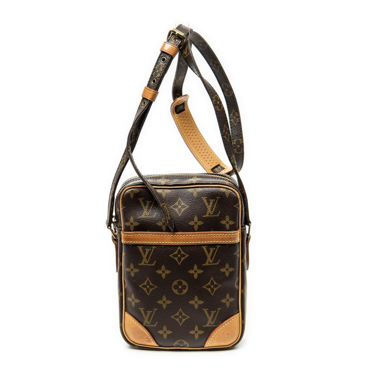 Louis Vuitton Danube Brown Monogram Canvas Crossbody