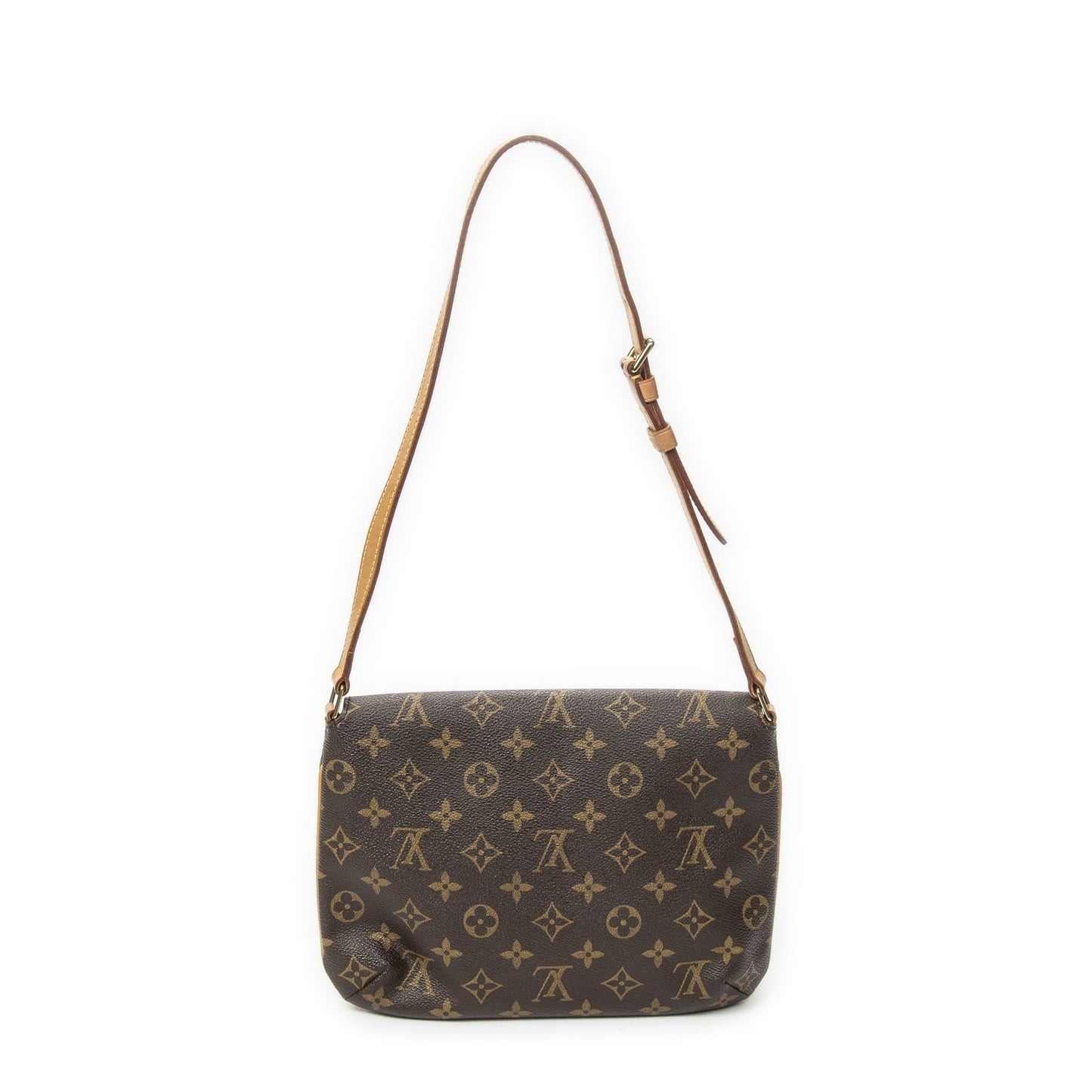 Louis Vuitton Musette Tango Brown Monogram Canvas Crossbody — view 5