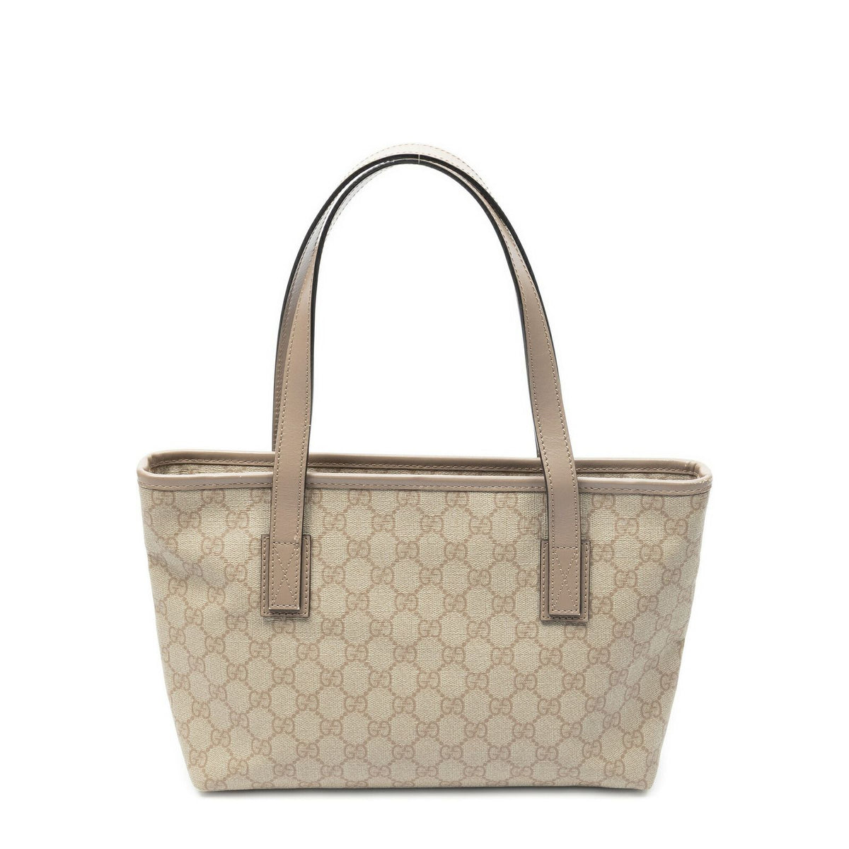 Gucci Small Joy Tote Beige Pink Supreme Canvas — view 5