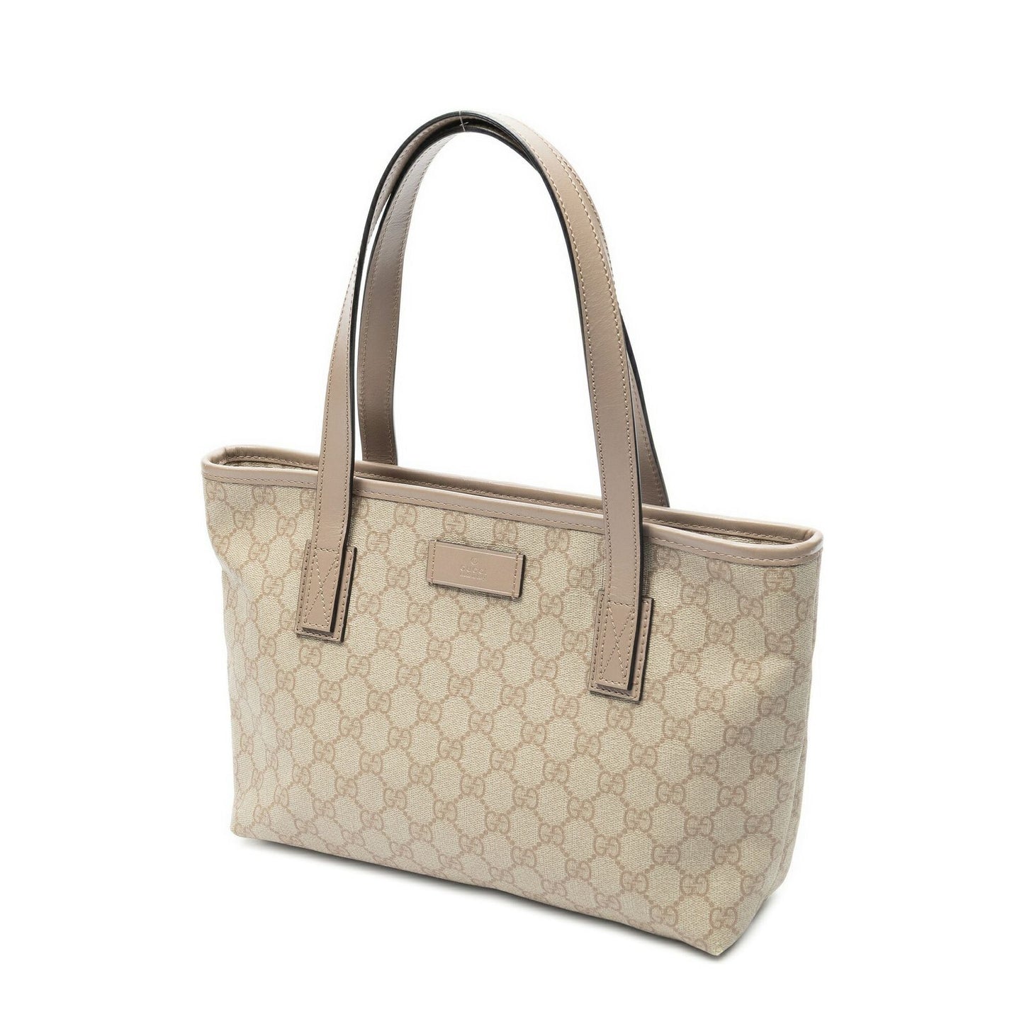 Gucci Small Joy Tote Beige Pink Supreme Canvas — view 2