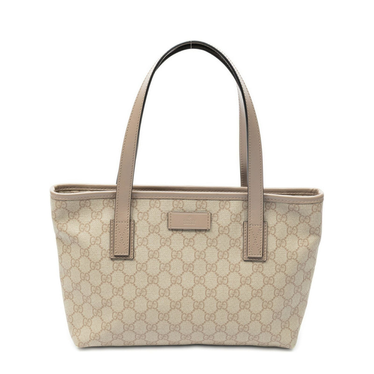 Gucci Small Joy Tote Beige Pink Supreme Canvas