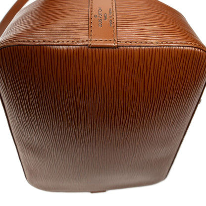 Louis Vuitton Noe Brown Epi Bucket Bag — view 8